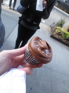 Chocolate on chocolate