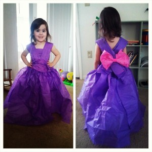 Our first and easiest dress.